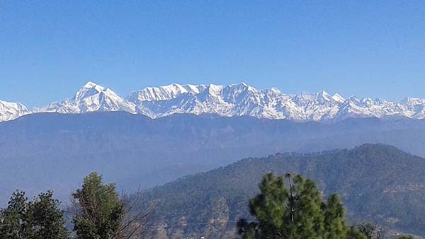 Kausani-Himalayas